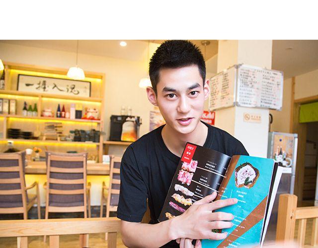 王炎：“快来吃寿司吧^^”55