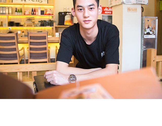 王炎：“快来吃寿司吧^^”40