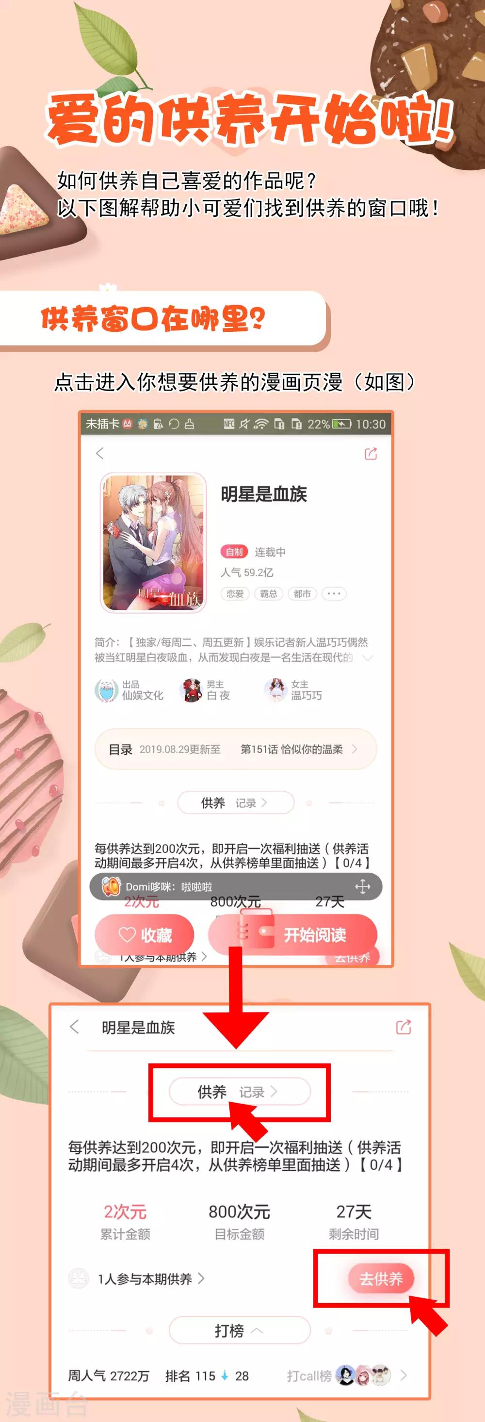 供养活动 敢催就敢送2