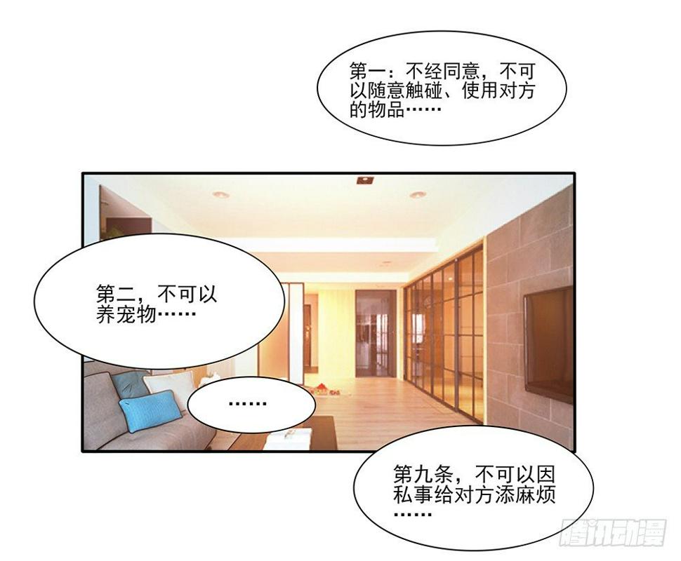室友条约1