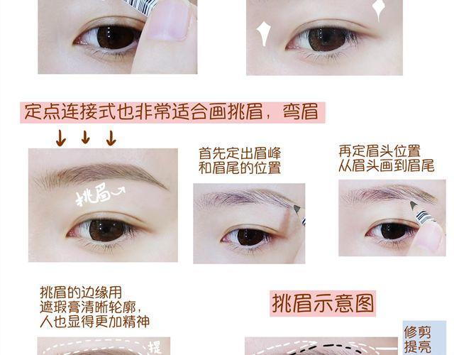 眉毛的画法21