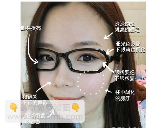 眼镜妹也能美美哒！23