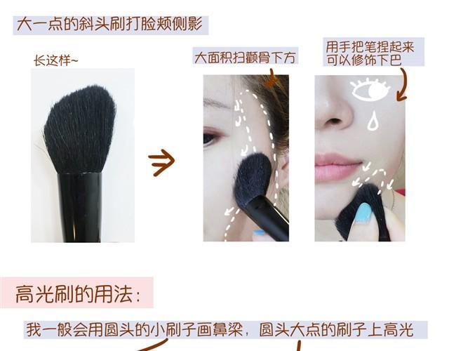 讲解化妆刷的用法26