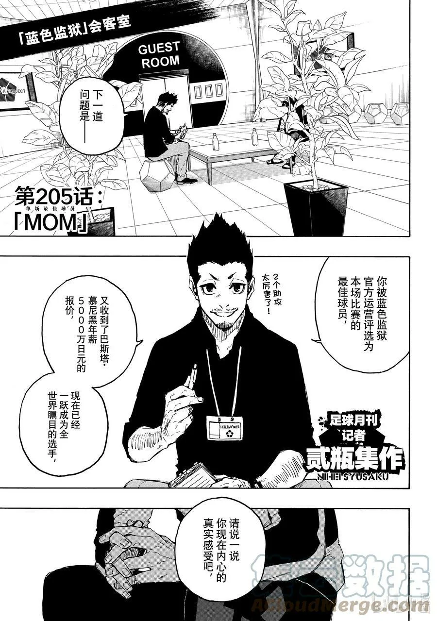 205 「MOM」(单场最佳球员)0