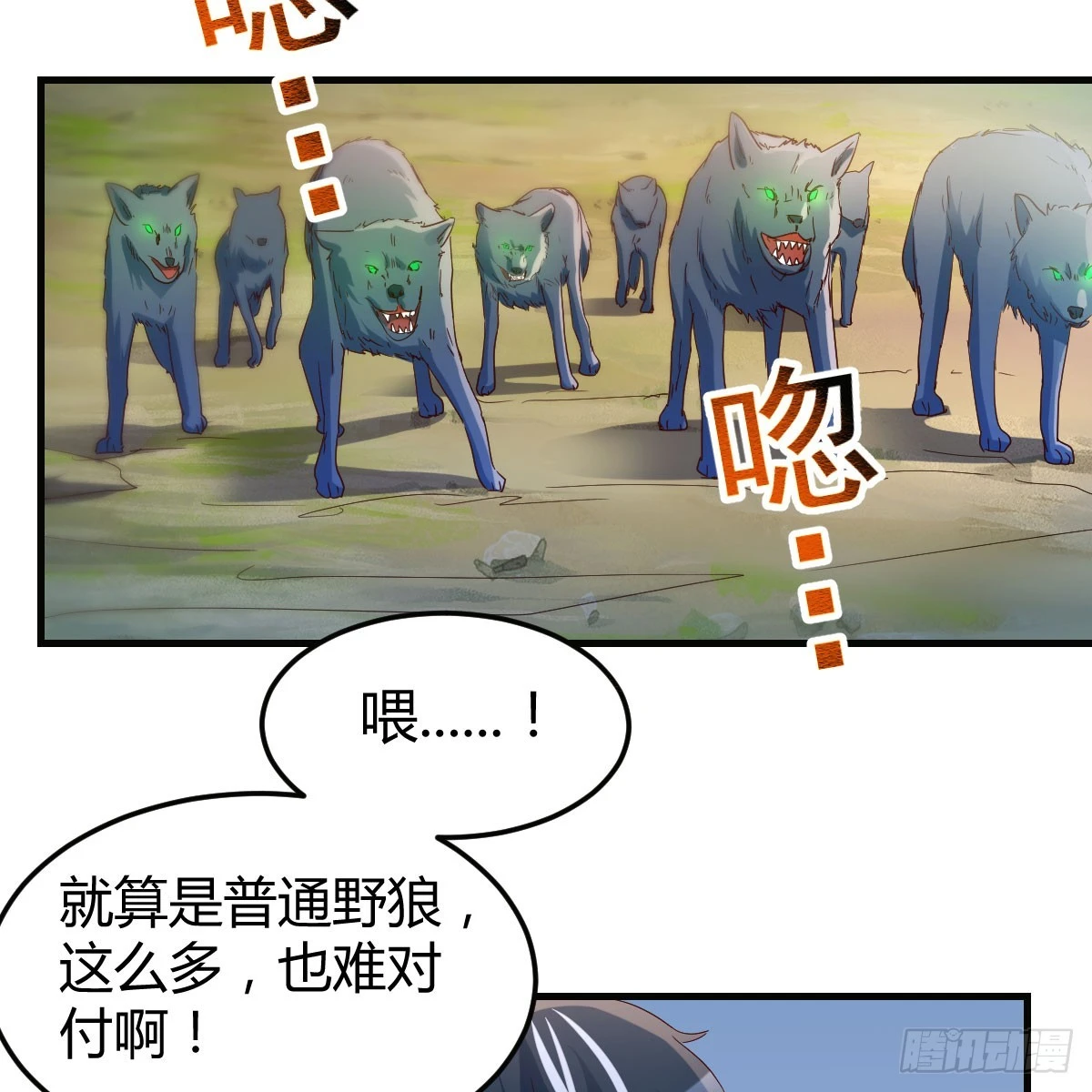 遇袭野狼群27