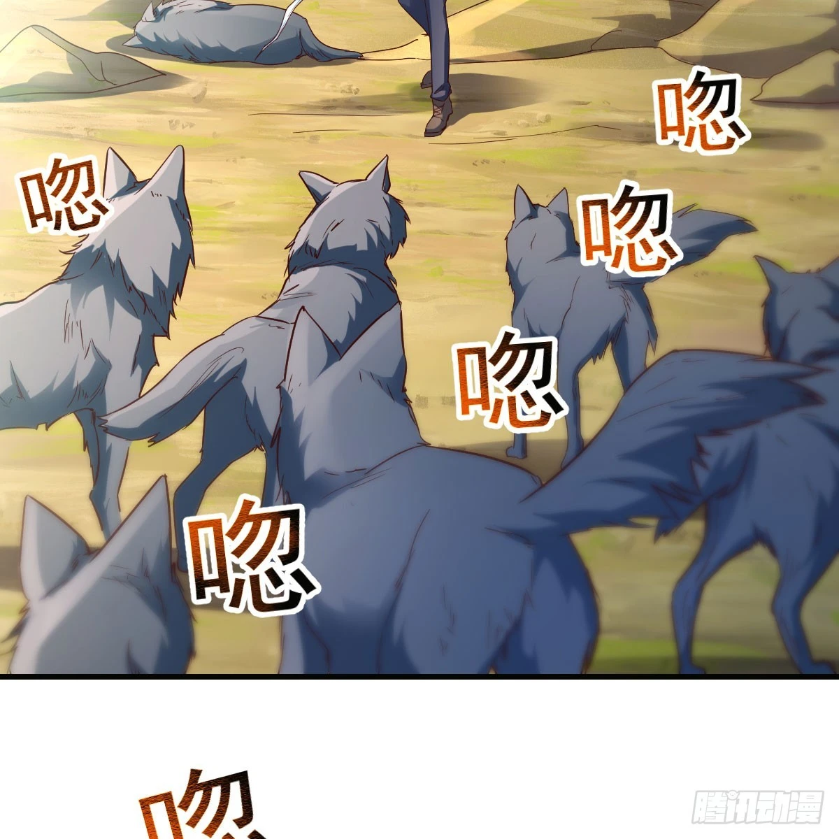 遇袭野狼群26