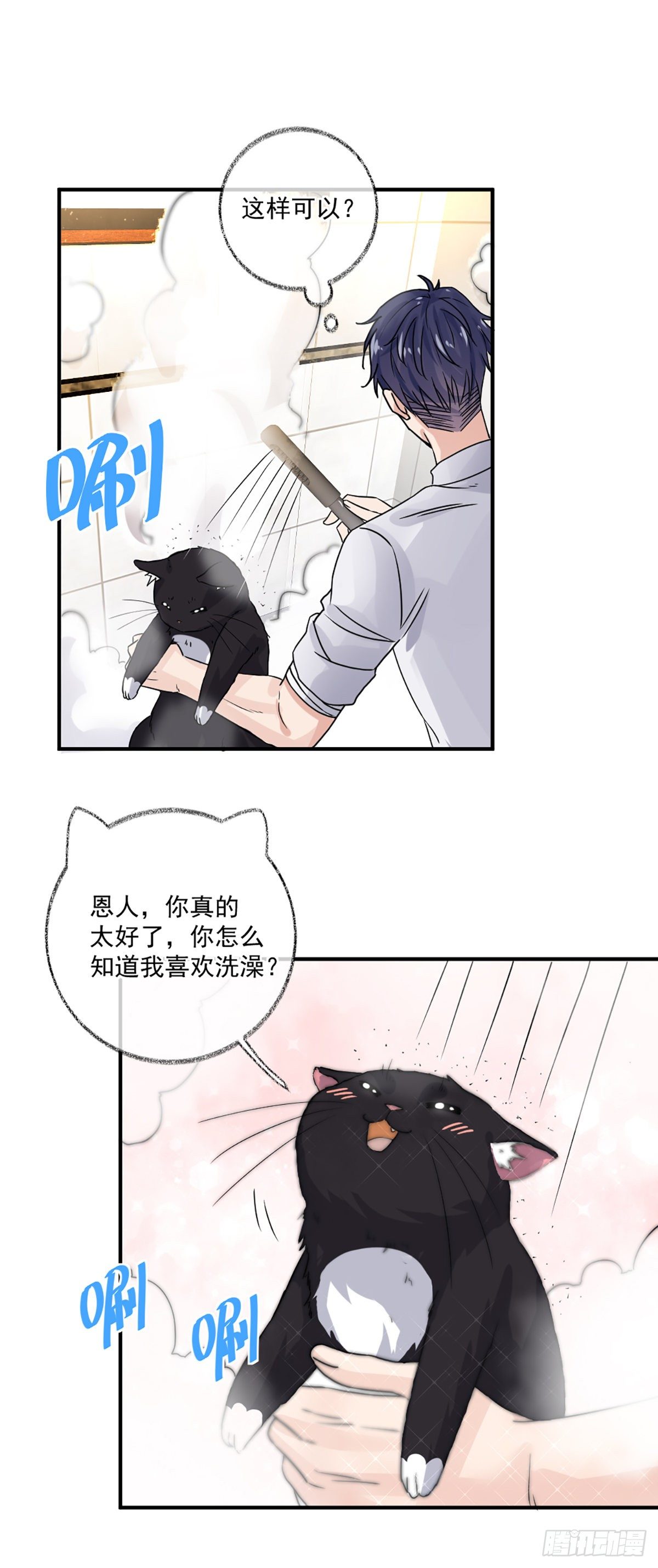 洗澡什么的最喜欢啦喵~8