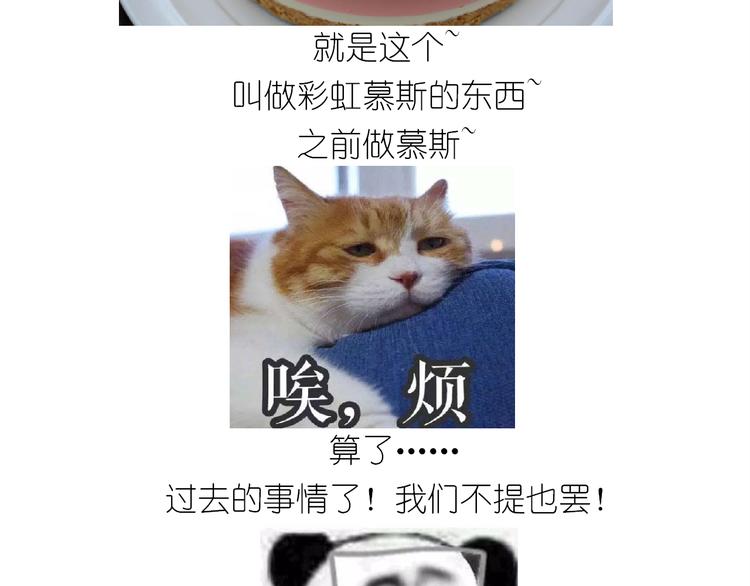 仙女彩虹慕斯蛋糕1