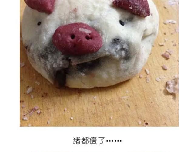 可爱的小猪豆沙包10