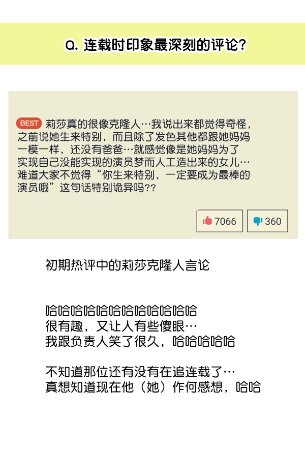 [特别篇3 ] 人气投票 &amp; Q&amp;A76