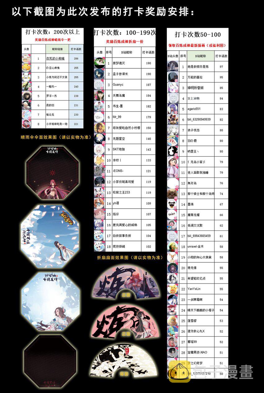 打卡活动 奖励安排2