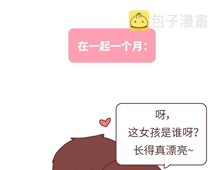 在一起1个月VS在一起1年14