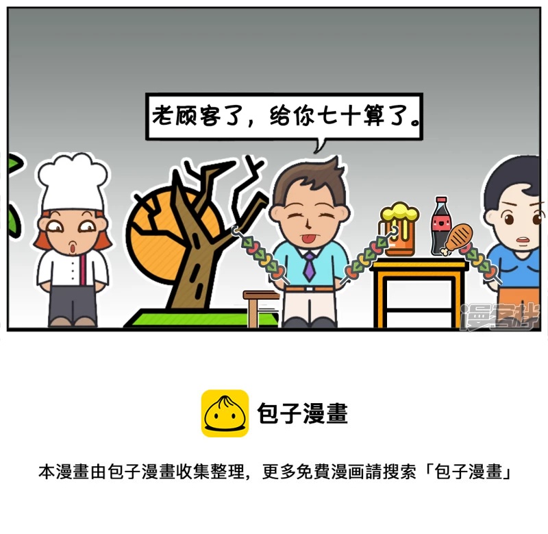 昨天晚上，子阳与楚楚吃烧烤4