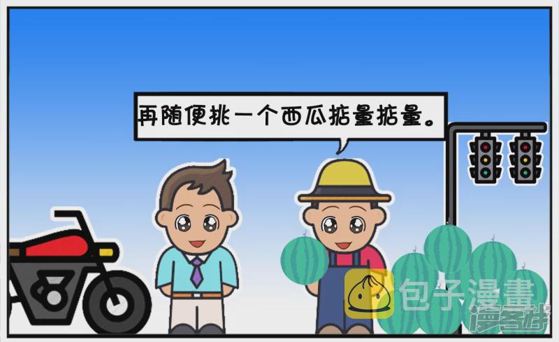 子阳去朋友家开的水果摊买西瓜5