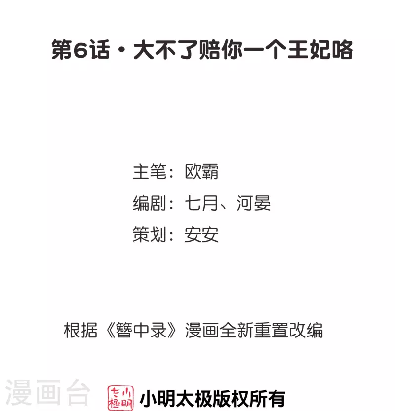 第6话 大不了赔你一个王妃咯1