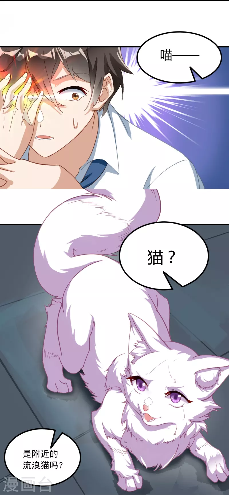 第3话 捡到神秘猫8
