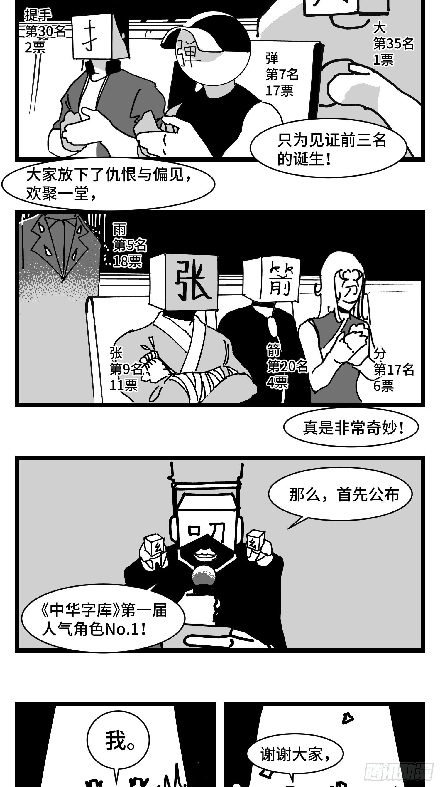 番外  角色大排名1