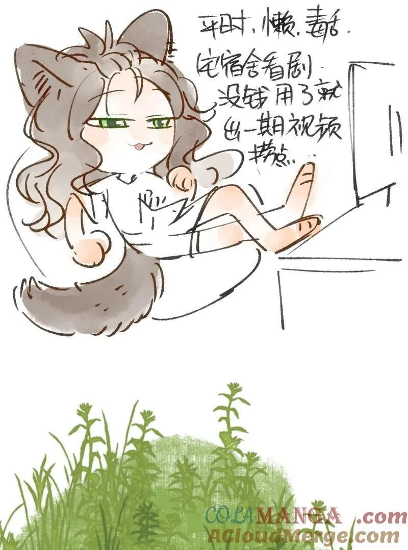 请假条 附猫学姐人形设定2